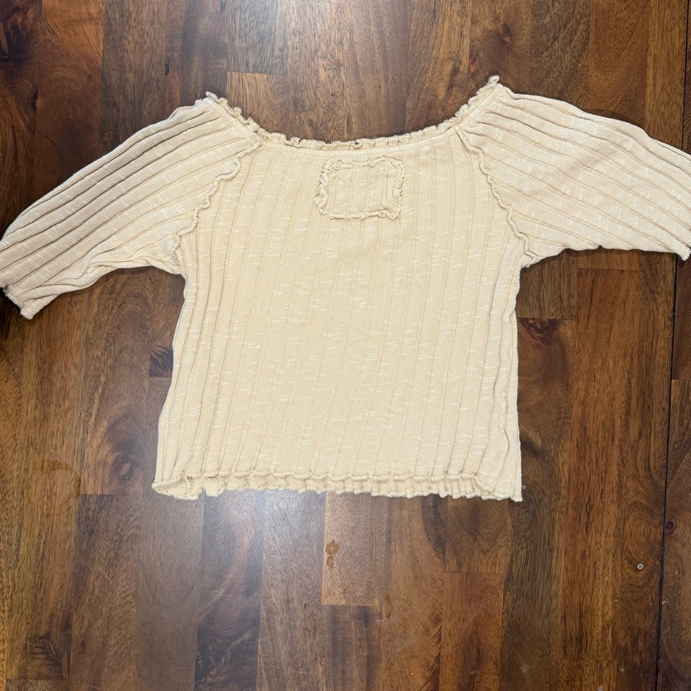 Free People Ribbed Knit Top - Picture 3 of 5